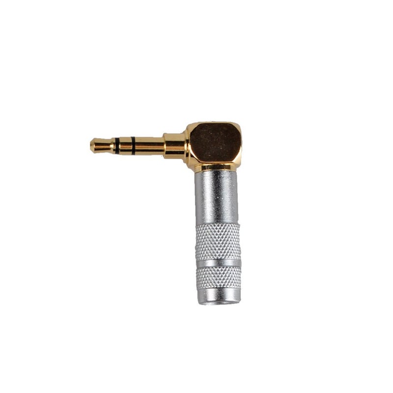 HTTX 3.5mm Audio Stereo Male Jack Soldering Repair Replacement Adapter for TRS Headphone Gold Plated - Image 1